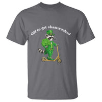 Funny Raccoon St Patricks Day Meme T Shirt Off To Get Shamrocked