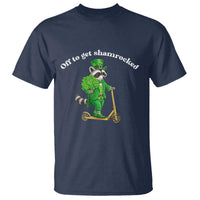 Funny Raccoon St Patricks Day Meme T Shirt Off To Get Shamrocked