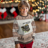 Funny Raccoon St Patricks Day Meme Ugly Christmas Sweater Just Here For The Shenanigans