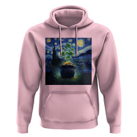 St Patricks Day Starry Night Shamrock Van Gogh Art Hoodie
