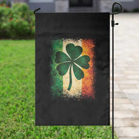 Retro Ireland Shamrock Irish Flag St Patricks Day Garden Flag