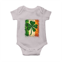 Retro Ireland Shamrock Irish Flag St Patricks Day Baby Onesie