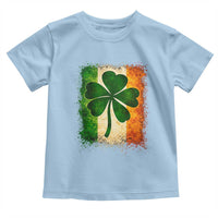 Retro Ireland Shamrock Irish Flag St Patricks Day Toddler T Shirt