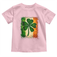 Retro Ireland Shamrock Irish Flag St Patricks Day Toddler T Shirt