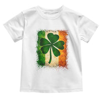 Retro Ireland Shamrock Irish Flag St Patricks Day Toddler T Shirt