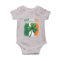 Vintage Ireland Shamrock Irish Flag St Patricks Day Baby Onesie