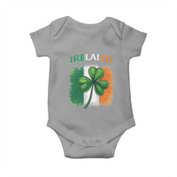 Vintage Ireland Shamrock Irish Flag St Patricks Day Baby Onesie