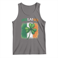 Vintage Ireland Shamrock Irish Flag St Patricks Day Tank Top