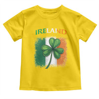 Vintage Ireland Shamrock Irish Flag St Patricks Day Toddler T Shirt