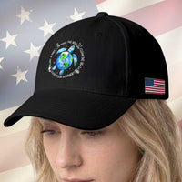 Earth Day Sea Turtle Baseball Cap Save Bees Plant Trees Clean Seas Environmentalist