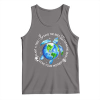 Earth Day Sea Turtle Tank Top Save Bees Plant Trees Clean Seas Environmentalist