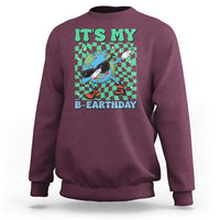 Funny Earth Day Sweatshirt Its My B-Earthday