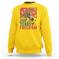 American Rodeo 250th Anniversary Sweatshirt Western Cowboy Patriotic Fourth of July