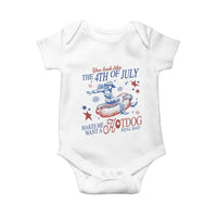 Western Cowgirl You Look Like the 4th of July Baby Onesie Makes Me Want A Hot Dog Real Bad