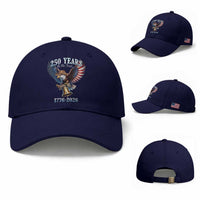 American Rodeo 250th Anniversary Baseball Cap Western Cowboy Eagle Patriotic 4th of July