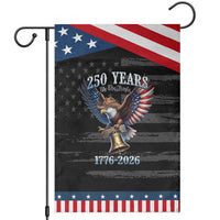 American Rodeo 250th Anniversary Patriotic Garden Flag Western Cowboy Eagle Patriotic 4th of July