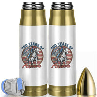 America 250th Anniversary Bullet Tumbler American Flag Cowboy Rodeo 4th of July