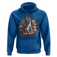 America 250th Anniversary Hoodie American Flag Cowboy Rodeo 4th of July