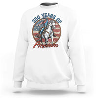 America 250th Anniversary Sweatshirt American Flag Cowboy Rodeo 4th of July