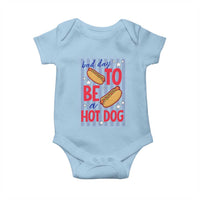 Bad Day To Be A Hot Dog Baby Onesie 4th of July Summer Beach