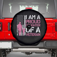 Proud Daughter Veteran Nothing Scares Spare Tire Cover Patriotic Military Family Support