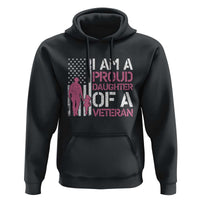 Proud Daughter Veteran Nothing Scares Hoodie Patriotic Military Family Support