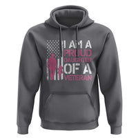 Proud Daughter Veteran Nothing Scares Hoodie Patriotic Military Family Support