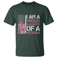 Proud Daughter Veteran Nothing Scares T Shirt Patriotic Military Family Support
