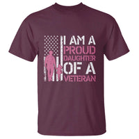 Proud Daughter Veteran Nothing Scares T Shirt Patriotic Military Family Support