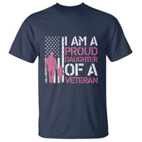 Proud Daughter Veteran Nothing Scares T Shirt Patriotic Military Family Support