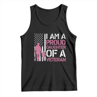 Proud Daughter Veteran Nothing Scares Tank Top Patriotic Military Family Support