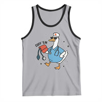 Funny Silly Goose ER Nurse Tank Top Cuff 'Em - Wonder Print Shop