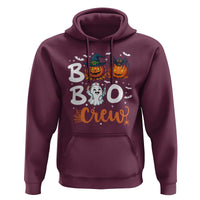 Boo Boo Crew Nurse Ghost Halloween Hoodie - Wonder Print Shop