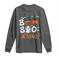 Boo Boo Crew Nurse Ghost Halloween Long Sleeve Shirt - Wonder Print Shop