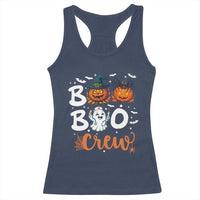 Boo Boo Crew Nurse Ghost Halloween Racerback Tank Top - Wonder Print Shop