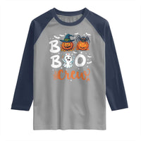 Boo Boo Crew Nurse Ghost Halloween Raglan Shirt - Wonder Print Shop