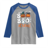 Boo Boo Crew Nurse Ghost Halloween Raglan Shirt - Wonder Print Shop