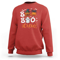 Boo Boo Crew Nurse Ghost Halloween Sweatshirt - Wonder Print Shop