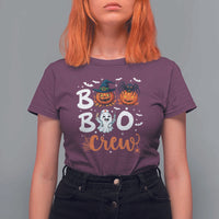 Boo Boo Crew Nurse Ghost Halloween T Shirt For Women - Wonder Print Shop