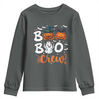 Boo Boo Crew Nurse Ghost Halloween Youth Sweatshirt - Wonder Print Shop