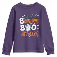 Boo Boo Crew Nurse Ghost Halloween Youth Sweatshirt - Wonder Print Shop