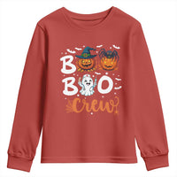 Boo Boo Crew Nurse Ghost Halloween Youth Sweatshirt - Wonder Print Shop
