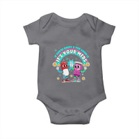 If You Are Happy And You Know It It Is Your Meds Baby Onesie Funny Pills Mental Health - Wonder Print Shop
