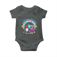 If You Are Happy And You Know It It Is Your Meds Baby Onesie Funny Pills Mental Health - Wonder Print Shop