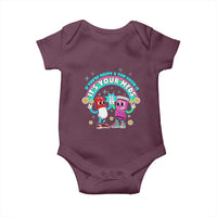 If You Are Happy And You Know It It Is Your Meds Baby Onesie Funny Pills Mental Health - Wonder Print Shop