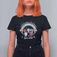 If You Are Happy And You Know It It Is Your Meds T Shirt For Women Funny Pills Mental Health - Wonder Print Shop