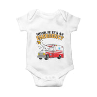 Registered Goose Nurse Baby Onesie Honk If It Is An Emergency - Wonder Print Shop