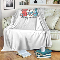 ER Nurse Silly Goose Throw Blanket Funny Emergency Department - Wonder Print Shop