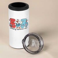 ER Nurse Silly Goose 4 in 1 Can Cooler Tumbler Funny Emergency Department - Wonder Print Shop