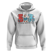 ER Nurse Silly Goose Hoodie Funny Emergency Department - Wonder Print Shop